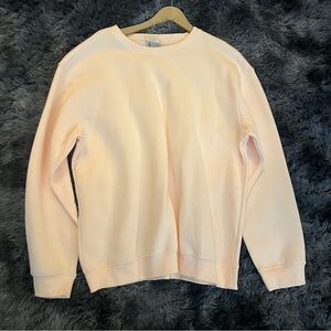 H&M Men's Light Cream Crewneck Sweater